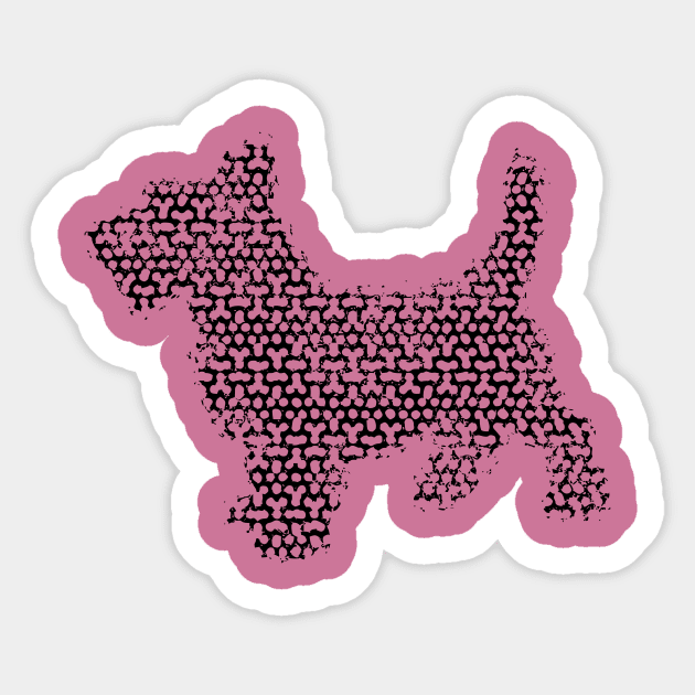 Scottish terrier dog Sticker by chapter2